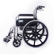 雅德 折叠  多功能 铝合金轮椅（带坐便带前后手刹）YC2000W